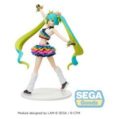 Hatsune Miku Project DIVA MEGA39's FIGURIZM PVC Figure Hatsune Miku - Catch the Wave 25 cm