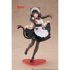 Date A Live V Coreful PVC Statue Kurumi Tokisaki Cat Ear Maid Ver. 18 cm 