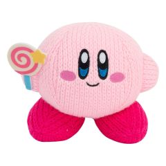 Kirby Nuiguru-Knit Plush Figure Kirby with Invincible Candy Wand