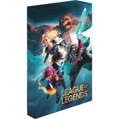League of Legends Canvas Print with light Fight for Glory
