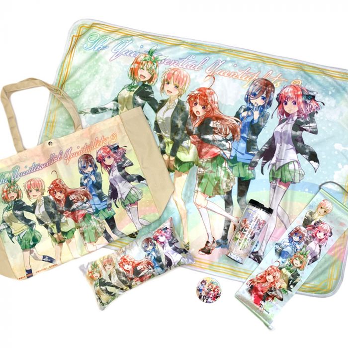 The Quintessential Quintuplets Season 2 Happy Bag (cotton) - Red