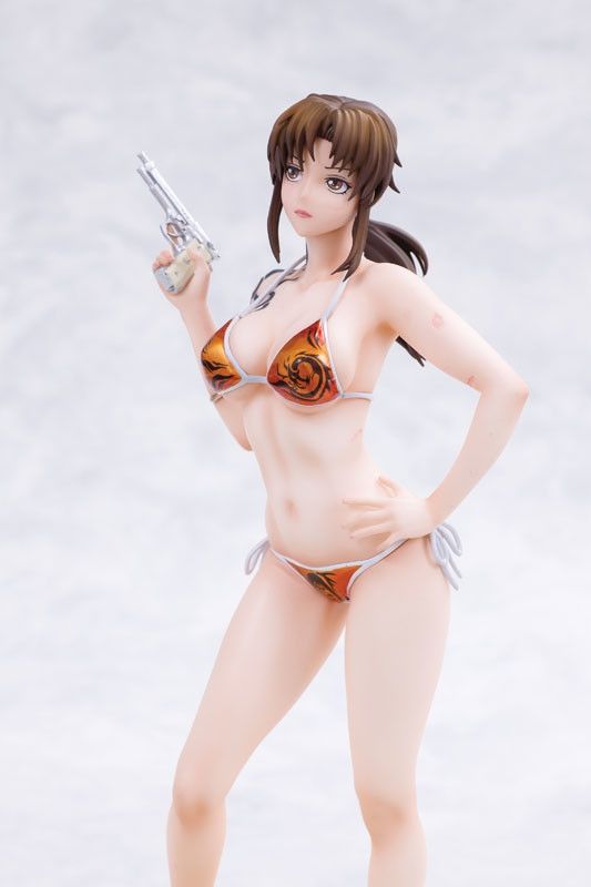 Black Lagoon - Revy - 1/6 - Swimsuit ver. PVC Figure - Red Dot